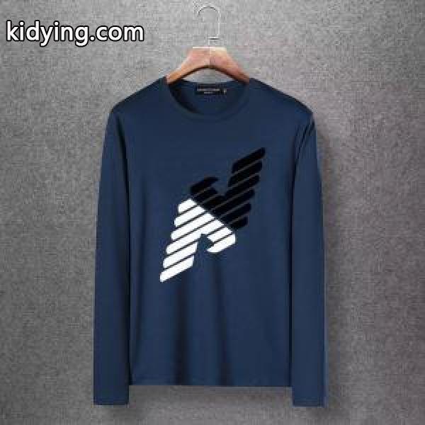 2019秋冬におすすめ着こなし 冬のおしゃれをレベルアップアルマーニ ARMANI 長袖Tシャツ 4色可選_アルマーニ ARMANI_ブランド コピー 激安(日本最大級)-0
