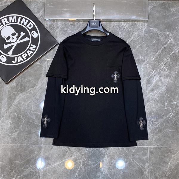 男女兼用 春夏に人気のトレンド新作 大人買い必須なこの春夏 クロムハーツ CHROME HEARTS 長袖Tシャツ_クロムハーツ CHROME HEARTS_ブランド コピー 激安(日本最大級)-0