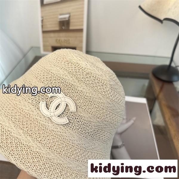 CHANEL シャネル コピー 注目モデル バケットハット レディース 編み込み 上品 サマーハット-6