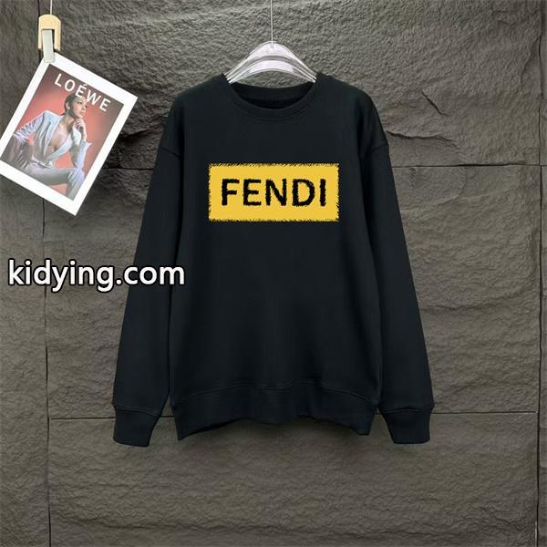 2025秋冬トレンド・柔らかタッチ ボックスロゴ FENDI フェンディ コピー パーカー 話題沸騰-1