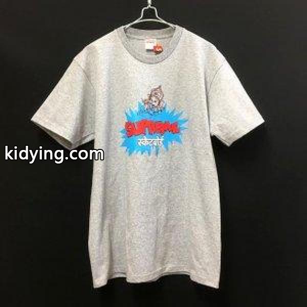 新品 シュプリーム SUPREME 2018SS Ganesha Tee ガネーシャ Tシャツ カットソー 半袖 グレー 灰 春夏 メンズ 通販 ショッピング-0
