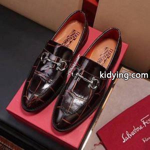2色可選 フェラガモ FERRAGAMOファション性の高い2017新款 ビジネスシューズ_フェラガモ FERRAGAMO_ブランド コピー 激安(日本最大級)-1