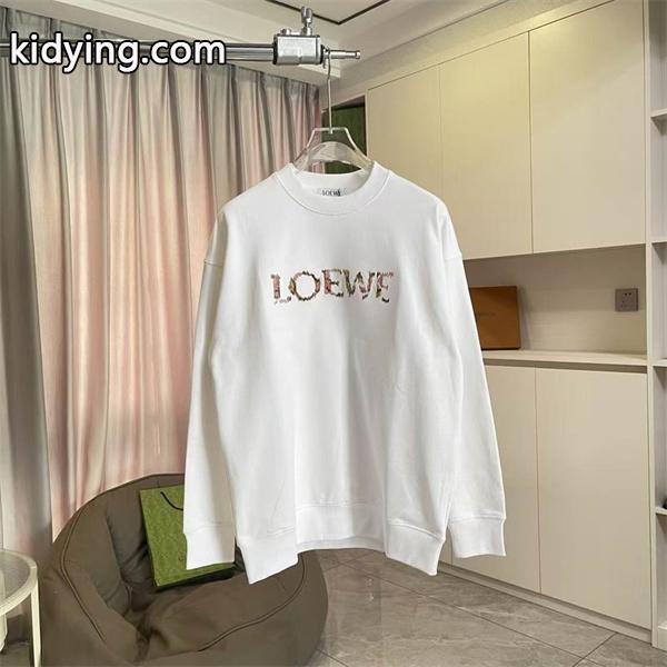 2025秋冬新作 ロエベ LOEWE コピー フラワーロゴ パーカー シンプルで上品な一枚-0