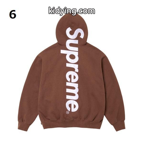 11色対応❤2026人気❤ Supreme  Satin Appliqué Hooded Sweatshirtシュプリームパーカーコピー-5