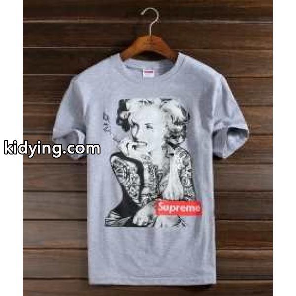優等品 爽やか SUPREME シュプリーム メンズ プリント 半袖Tシャツ 3色可選-1