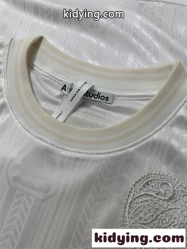 Acne Studios 26SS新作☆アクネストゥディオズ長袖tシャツ スーパーコピーテクニカルジャカードサッカーユニフォーム-3