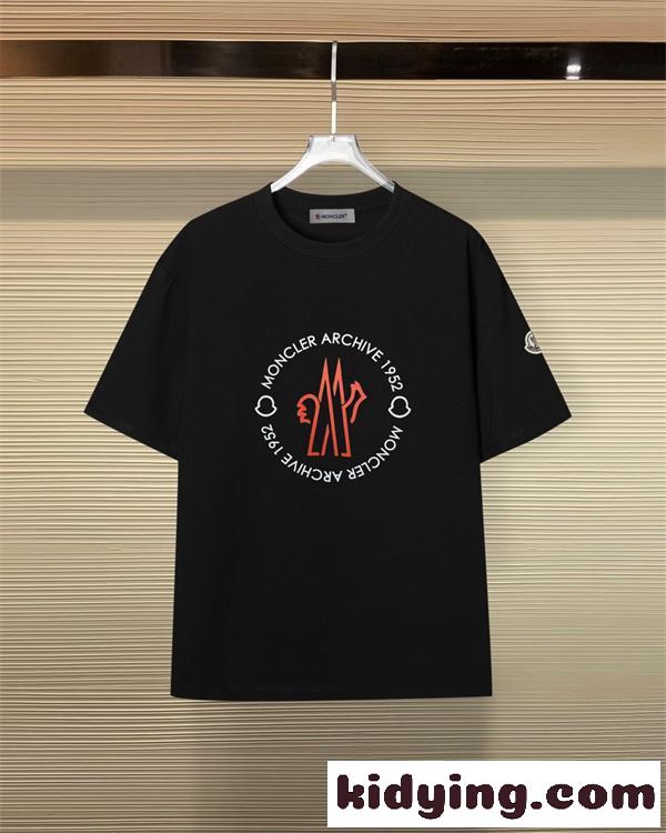 ARCHIVEサークルロゴ アーカイブモチーフ 視線集中 MONCLER モンクレール コピー 半袖Tシャツ デイリー対応 2026-2