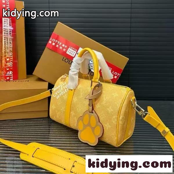 2026新作 LOUIS VUITTON ルイヴィトン 激安 モノグラム ミニボストンバッグ ショルダーバッグ 2WAY ハンドバッグ チャーム付き-2