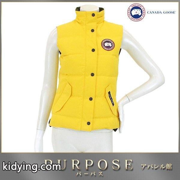 カナダグース CANADA GOOSE ダウン ベスト ZIP アウター ワッペン イエロー 2XS サイズ レディース :90052115:PURPOSEパーパス・ヤフー店 - 通販ショッピング-0