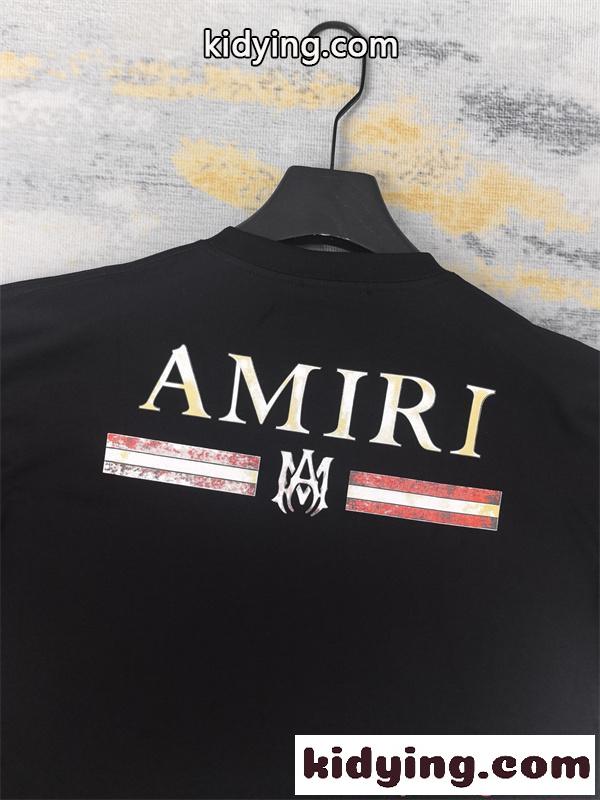 AMIRI モノトーン アミリ コピー 半袖Tシャツ シンプル 高見え カジュアル 2026新作コーデ-8