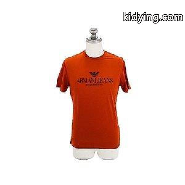 ARMANI JEANS アルマーニジーンズ メンズ半袖Tシャツ C6H6E FF 9G バーミリオン クルーネック アルマーニロゴ :c6h6eff9g:インポートブランドサバティーニ - 通販ショッピング-0