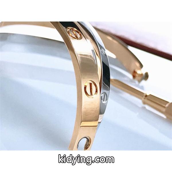 存在感 スクリューモチーフ 立体 モダン ブレスレット Cartier カルティエ コピー-2