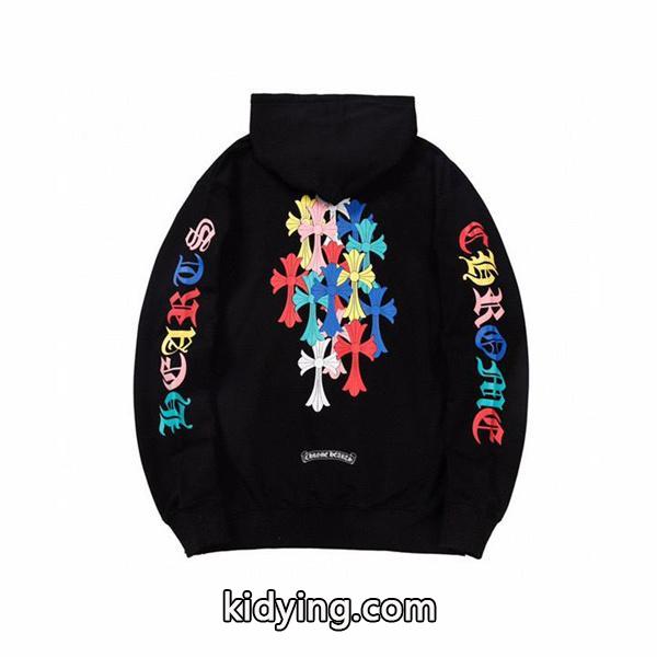 CHROME HEARTS スーパーコピー 限定 レインボーアーム ストリート パーカー クロムハーツ-1