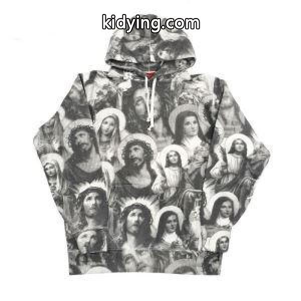 Jesus and Mary Hooded シュプリーム今年らしいトレンド感のある着こなし SUPREME パーカー 2019-2020秋冬のファッション_シュプリーム SUPREME_ブランド コピー 激安(日本最大級)-0