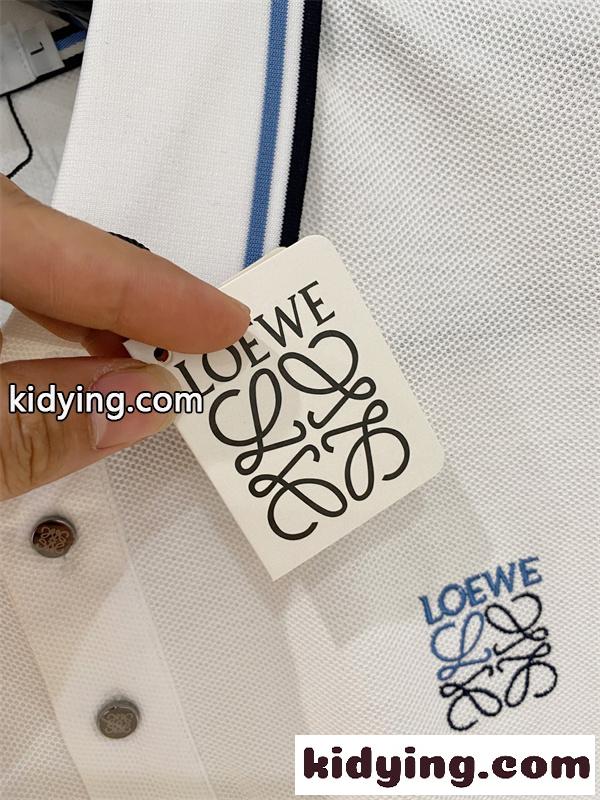 SNS話題 LOEWE ロエベ コピー 半袖ポロ メンズ ワンポイント刺繍 人気急上昇 大人カジュアル-11