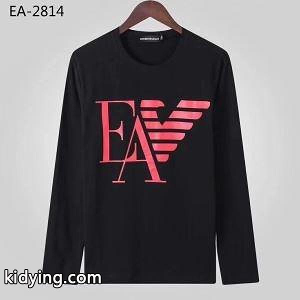 長袖Tシャツ 2色可選 今年の秋冬のトレンドも意識 2019秋冬におしゃれな着こなし アルマーニ ARMANI_アルマーニ ARMANI_ブランド コピー 激安(日本最大級)-1