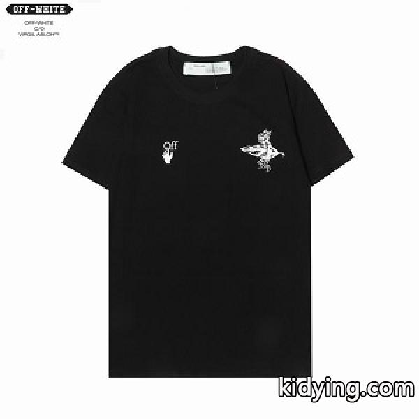 個性派春夏新作 Off-White オフホワイト半袖 Tシャツ_Off-White オフホワイト_ブランド-0