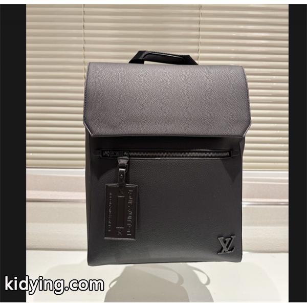 一番注目されたコレクション louis vuitton ルイ ヴィトン バック コピー バックパック ブラック 大容量 メンズ 通勤通学-0