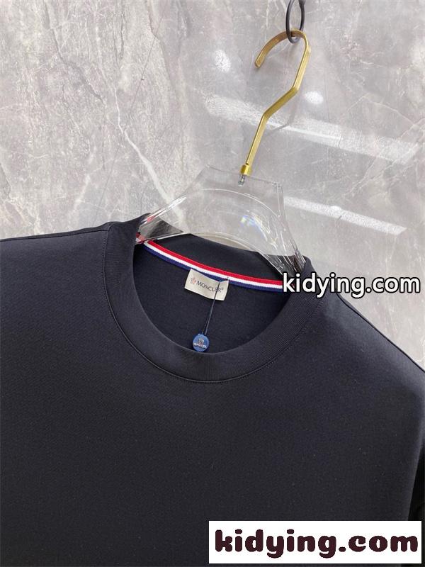 サークルロゴ グラフィックアクセント スマート見え 好評セレクト MONCLER モンクレール コピー 半袖Tシャツ-6
