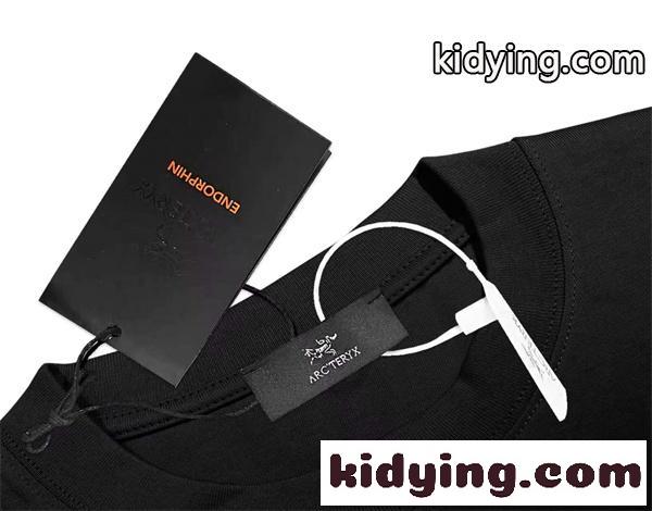 ミニマルロゴデザイン コットンライク素材 アーバンスタイル ARCTERYX アークテリクス コピー 長袖Tシャツ 注目モデル-3