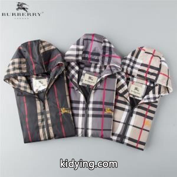 ハーフコート 使いやすさのトレンド バーバリー BURBERRY2019-2020秋冬のファッション 3色可選今季トレンド新作はこれ_ジャケット パーカー セーター コート_メンズファッション_スーパーコピーブランド激安通販 専門店-0
