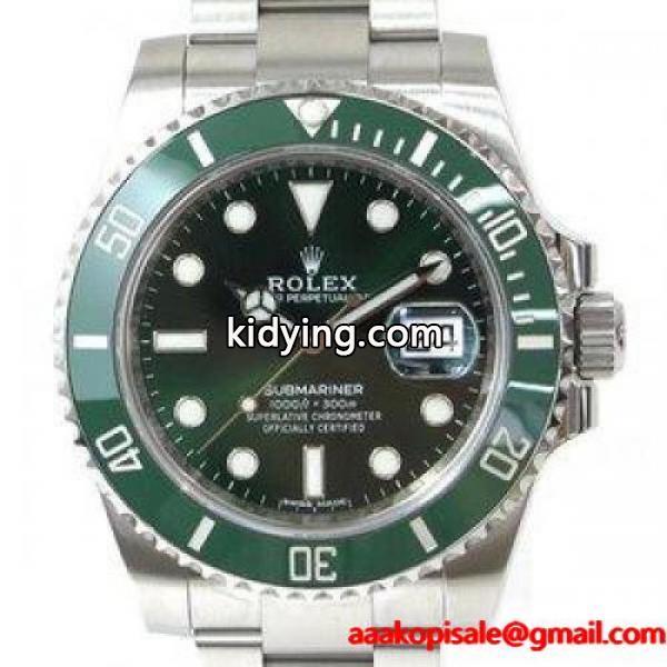 美品 ROLEX(ロレックス)グリーン サブマリーナ デイト Ref116610LV ランダム番 自動巻き【Ceやしろ店】 :ya4873:ココロード - 通販ショッピング-0