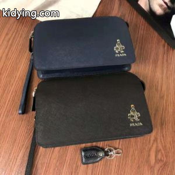 絶妙な新商品 プラダポーチ PRADA 絶妙な新商品 2色可選 2018年秋冬入荷_プラダ メンズバッグ_バッグ メンズ_スーパーコピーブランド激安通販 専門店-0