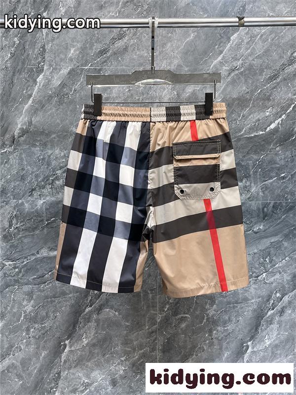 2026新作 BURBERRY バーバリー コピー 人気セレクト ショートパンツ チェック配色 軽量生地-1