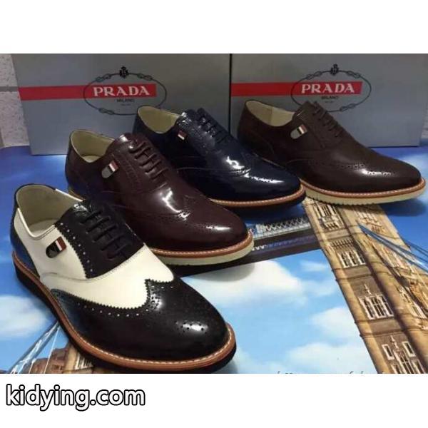 超人気欧米韓流2015 PRADA プラダ ビジネスシューズ 3色可選_ビジネスシューズ_メンズファッション_スーパーコピーブランド激安通販 専門店-0