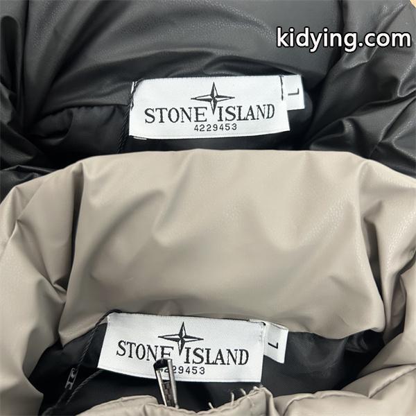 STONE ISLAND ストーンアイランド コピー 話題沸騰 2025秋冬 トレンド  ダウンベスト ブラック-7