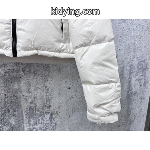 ノースフェイス コピー ショートダウンジャケット おしゃれ 柔らか 暖か ブラウン THE NORTH FACE-1