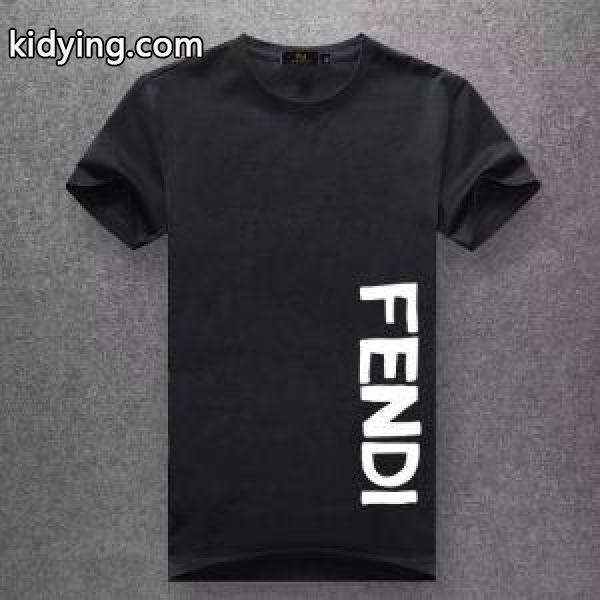 限定セールセール組み合わせやすい綿100％素材ｔシャツ半袖７色展開定番のアイテムFENDIフェンディ スーパー コピー-0