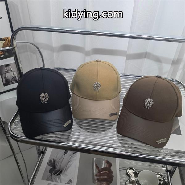 新品☆クロムハーツ/Chrome Hearts 帽子 黒文字ホースシュー ブラック 通販ショッピング-0