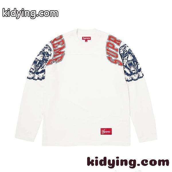 メンズ 長袖Tシャツ 春 カジュアル トレーナー風 おしゃれ SUPREME シュプリーム コピー-2