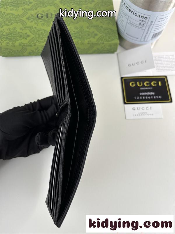 GUCCI グッチ スーパーコピー 話題沸騰 洗練モノグラム 二つ折り財布 メンズ コンパクト-4