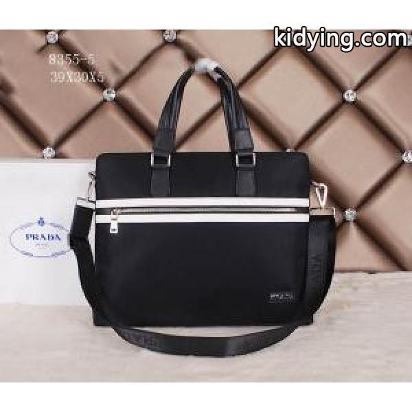 2014 最旬アイテム  PRADA プラダ メンズ用 手持ち&ショルダー掛け 8355-5_プラダ メンズバッグ_バッグ メンズ_スーパーコピーブランド激安通販 専門店-0