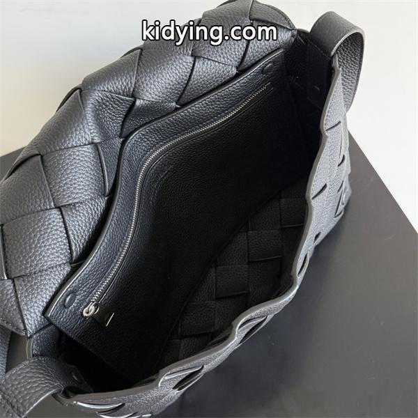 BOTTEGA VENETA Diagoボッテガ ヴェネタ ショルダーバッグコピー黒色2026人気上品-3