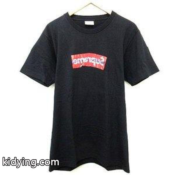 シュプリーム SUPREME &AA☆17SS COMME des GARCONS SHIRT コムデギャルソン Box Logo Tee Tシャツ黒ブラックM メンズ【中古】【ベクトル 古着】 :066-201808181359:ブランド古着販売のベクトル - 通販ショッピング-0