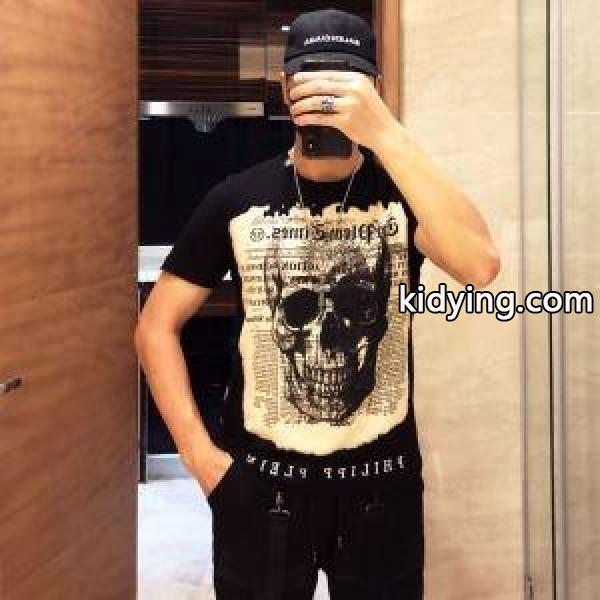 今年マスト Tシャツ/半袖 2色可選フィリッププレイン 2019SS PHILIPP PLEIN海外セレブは大人気_フィリッププレイン PHILIPP PLEIN_ブランド コピー 激安(日本最大級)-1