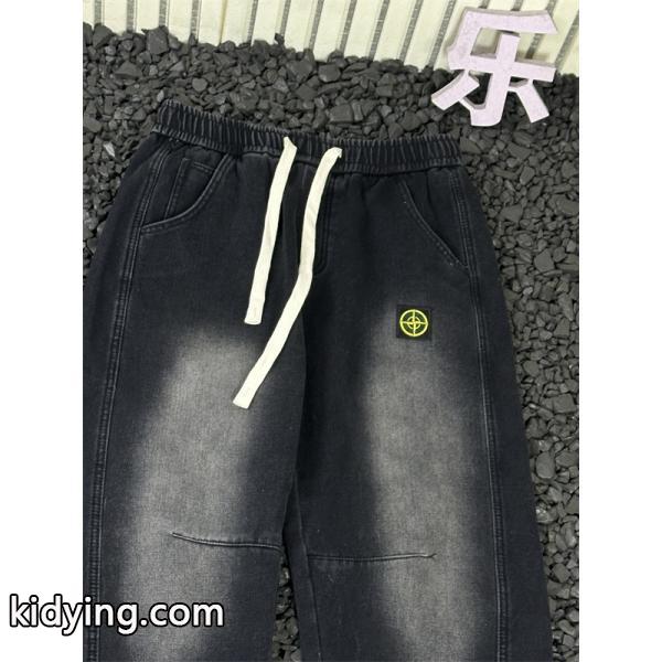 着心地重視 デニムイージーパンツ ストレート 抜け感 STONE ISLAND ストーンアイランド コピー-4