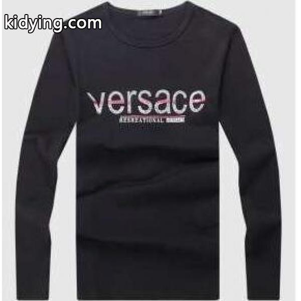 手頃な価格ヴェルサーチコピー　カジュアルに決まる長袖Tシャツ 4色可選　_ヴェルサーチ VERSACE_ブランド コピー 激安(日本最大級)-1