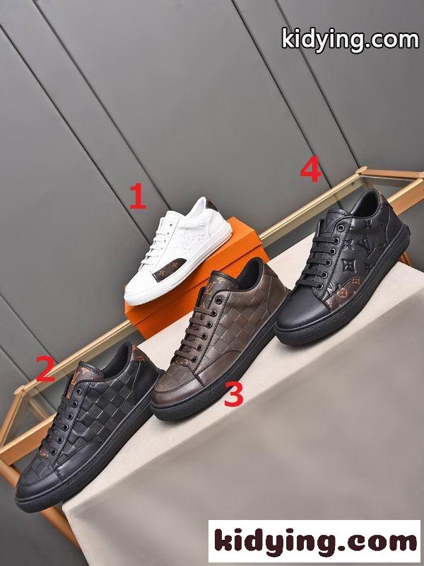 4色☆☆LOUIS VUITTON ルイヴィトンスニーカーコピークラシックデザイン×現代テクノロジー2026新作-2