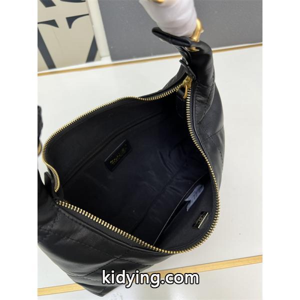 ブラックレザー 編み込みチェーン シャネル ハンドバッグ スーパーコピー レディース エレガント CHANEL-7