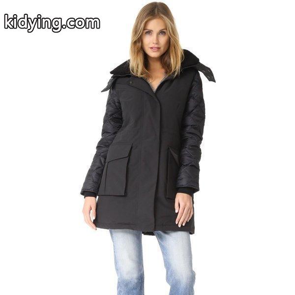 カナダグース レディース コート アウター Elwin Parka Black :lb-canad30165-00a:フェルマート エフ fermart ef - 通販ショッピング-0