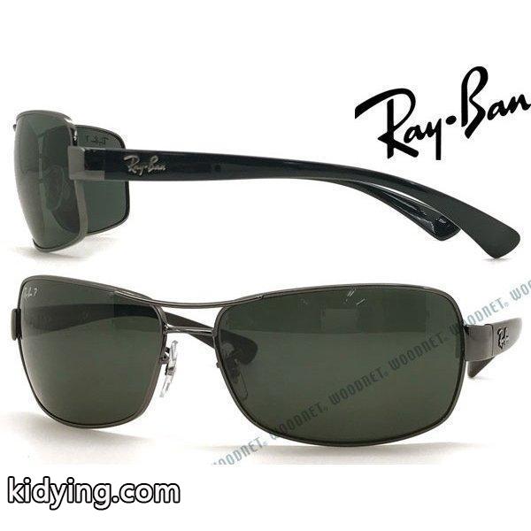 RayBan レイバン グリーンブラック サングラス ≪偏光レンズ≫Pola 3379-004-58 :0RB-3379-004-58:WOODNET - 通販ショッピング-0