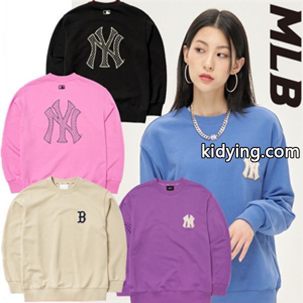 春先まで楽しめるMLB MONOGRAM BACK BIG LOGO SWEATSHIR エムエルビーコリア偽物スウェット 超激得-0