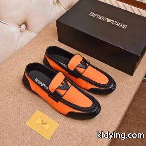 2018人気度高めの新作 アルマーニ ARMANI 注目度の高い 4色可選 カジュアルシューズ 軽い履き心地 人気沸騰なアイテム_アルマーニ ARMANI_ブランド コピー 激安(日本最大級)-4