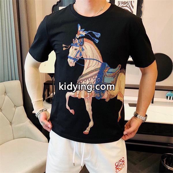 耐久性があった美品！ 春夏 HERMES エルメス 半袖Tシャツ ブランド コピー 激安(日本最大級)-0