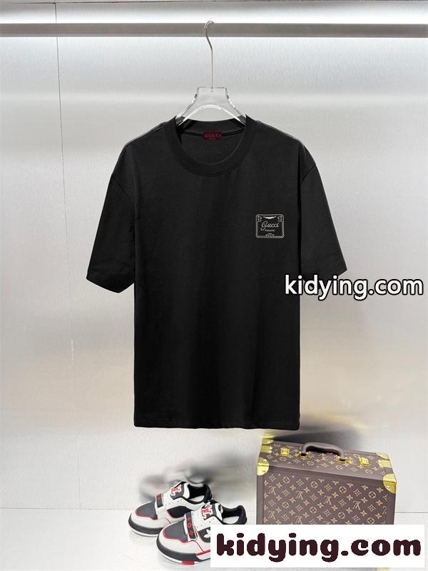 スクエアロゴ モードカジュアル ベーシックスタイル GUCCI グッチ コピー 半袖Tシャツ 人気モデル-2