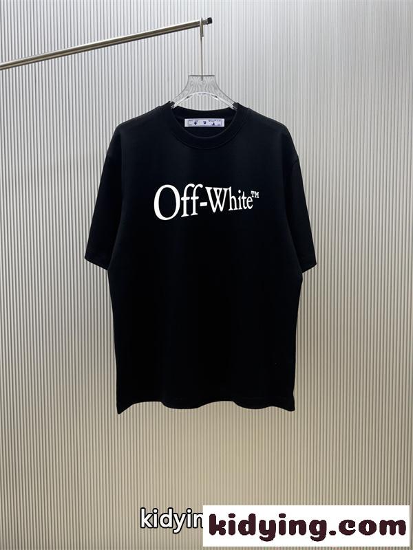 Off-White オフホワイト コピー 半袖Tシャツ シンプル 快適コットン カジュアル 夏トップス-1